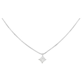 Autre Marque Collana in oro bianco Au750 e diamanti