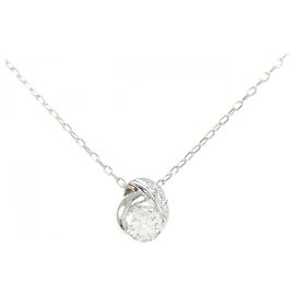 Autre Marque Collana in platino con diamanti PT900 PT850