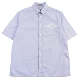 Camisa de algodón AIR DIOR con bordado Dior