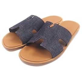 Sandali Shipre Denim Hermes - Hermès