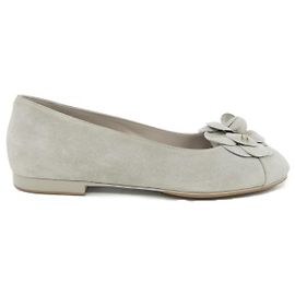 Chanel Ballerina aus Wildleder-Kalbsleder