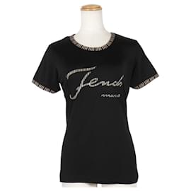 Fendi Logo T-Shirt aus Viskose