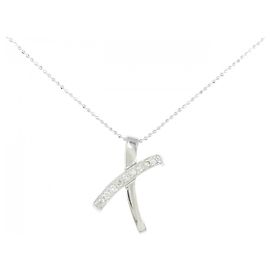 Autre Marque Collana in Au750 con Diamanti