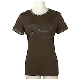 Fendi Logo T-Shirt aus Viskose