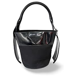 Prada Ouverture Bucket Bag Tessuto