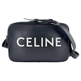 Céline Borsa Messenger Celine in pelle nera