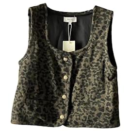 Chaleco Marius Balzac Paris estampado de leopardo