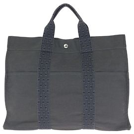 Hermès Borsa Tote Hermes Herline MM Grigia