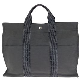 Hermès Borsa Tote Hermes Herline MM Grigia