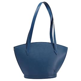 LOUIS VUITTON Epi Saint Jacques Borsa a Spalla Shopping Blu M52275 Auth 183305SAV