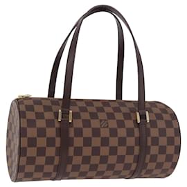 LOUIS VUITTON Borsa Papillon 30 Damier Ebene N51303 LV Auth 183697V