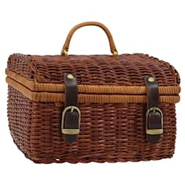 Borsa a mano GIVENCHY in rattan marrone Auth 183783A - Givenchy
