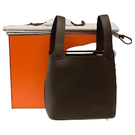 HERMES Picotin Ledertasche Grün - 103618 - Hermès