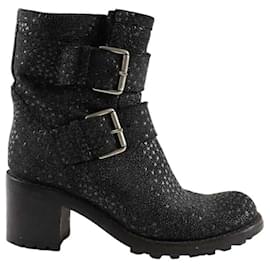 Botas negras con hebilla - Free Lance