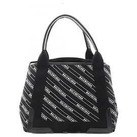 Borsa Balenciaga Navy Cabas S Tote Bag