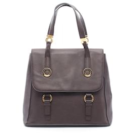Borsa Tote in pelle marrone Bvlgari - Bulgari