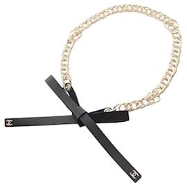 Chanel Coco Mark Band Kettengürtel