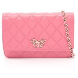 Borsa a tracolla Chanel Matelassé Double Piece