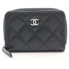 Chanel Classic Zip Coin Purse in Black