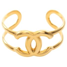 Bracciale rigido Chanel Coco Mark placcato oro