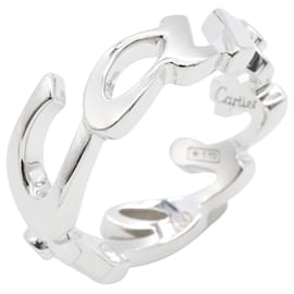 Anello a fascia in oro bianco 18K Cartier