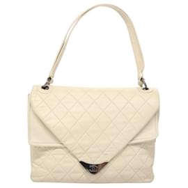 Chanel Padded Envelope Flap Quilted Aged Calfskin