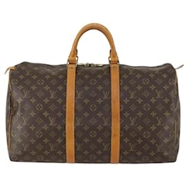 Borsa Keepall Louis Vuitton Monogram Canvas 50
