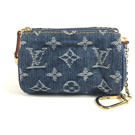 Louis Vuitton Monogram Denim Münzbeutel