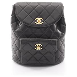 Chanel Matelassé Turnlock Chain Rucksack