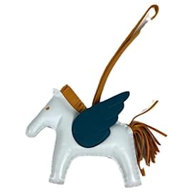 HERMES Horse Keychain Cheval Rodeo Pegasus MM Accessory Bag Charm - Hermès
