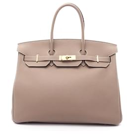 Hermès Borsa Hermes Birkin 35 Etoupe