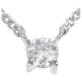 Autre Marque PT900 Platin-Halskette mit Diamant