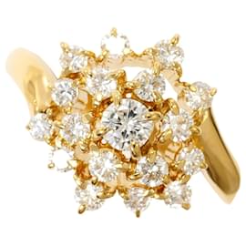 Autre Marque 18K Gelbgold Diamantring