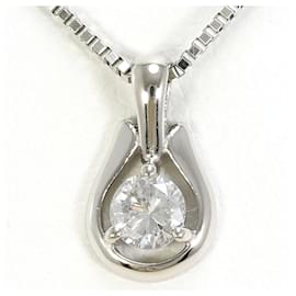 Autre Marque Collar de platino PT900 y diamantes