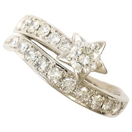 Autre Marque Platin-Diamant-Ring