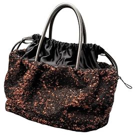 Borsa a secchiello Dolce & Gabbana con paillettes