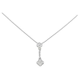 Autre Marque Pt850 Diamond Necklace