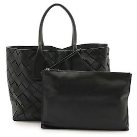 Borsa 2way in pelle Maxi Intrecciato Bottega Veneta
