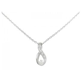 Autre Marque Collana in platino con diamanti PT900 PT850