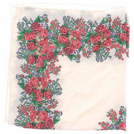 Magda Butrym Foulard con stampa floreale