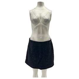 Falda de lana negra Lacoste Talla 38