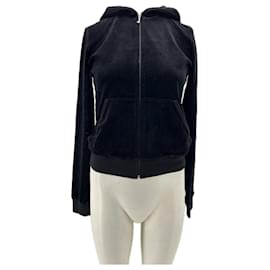 Juicy Couture Black Velvet Jacket M