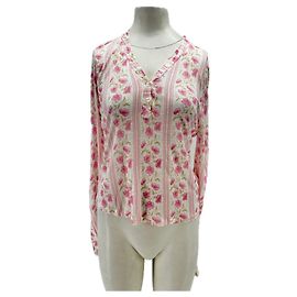 Autre Marque Top floral rosa LOVE SHACK FANCY de viscosa S