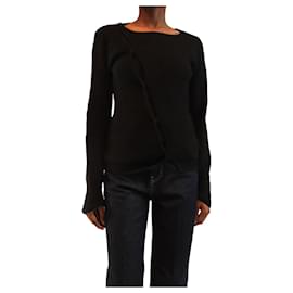 Schwarzer Off-Shoulder-Pullover - Größe XS - Khaite