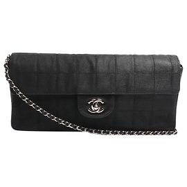 Chanel Borsa a forma di barretta di cioccolato Black 2002 East West
