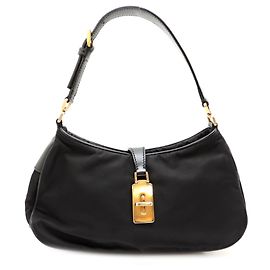 Borsa a tracolla in Tessuto da donna Prada
