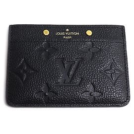 Tarjetero Monogram Empreinte negro Louis Vuitton