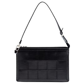 Pochette Louis Vuitton Black Epi Stretch Delmonico