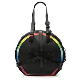 Cappello Soft Hat Trunk in Taiga Rainbow nero Louis Vuitton