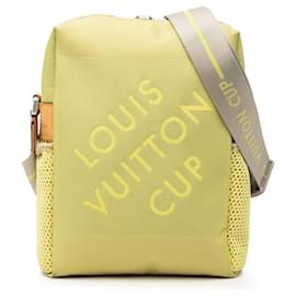 Louis Vuitton Green Damier Geant LV Cup Weatherly